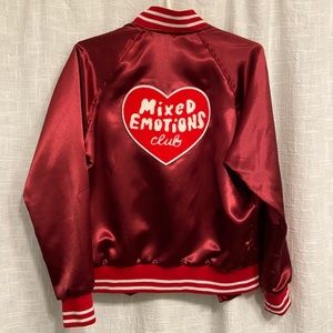 Tuesday Bassen Mixed Emotions Satin Jacket